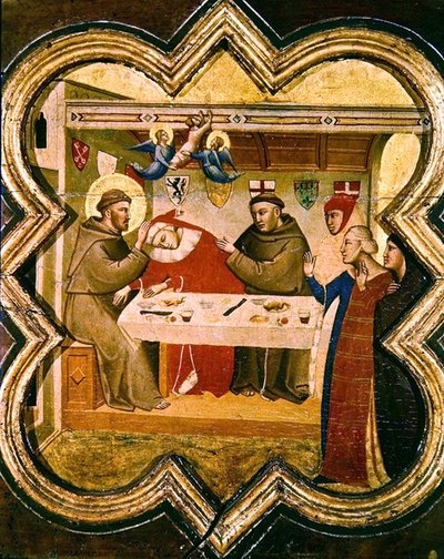 La morte del cavaliere di Celano da Taddeo Gaddi
